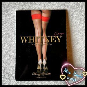 UNOPENED Honey Birdette Whitney Orange Stockings Size Small